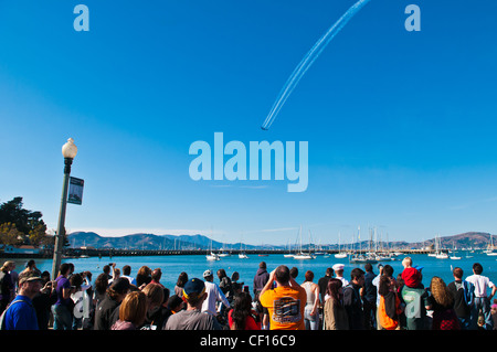 Stati Uniti Navy Blue Angel's, flotta settimana Air Show, San Francisco, California, Stati Uniti d'America Foto Stock