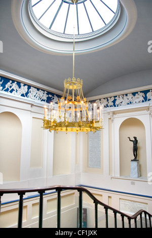 L'interno dell'Ashmolean Museum di Oxford. Foto Stock