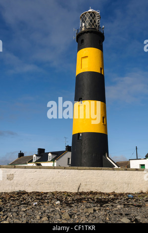 Faro di St John il punto più orientale punto in Irlanda. Foto Stock