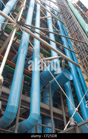 Il Centro Pompidou di Parigi Francia Foto Stock