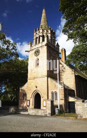 Chiesa Beadnell situato nel villaggio di Beadnell vicino al patrimonio di Northumberland coast. Foto Stock