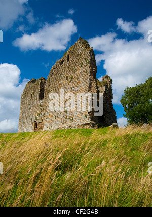 Thirlwall Castello, vicino Greenhead, parte del Parco nazionale di Northumberland. Foto Stock