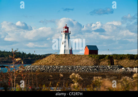 Mulholland faro, New Brunswick, Campobello, Canada Foto Stock