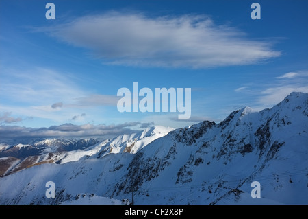 Peyragudes ski resort, Midi-Pirenei, Francia. Foto Stock