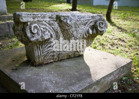 Riserva archeologica Abritus, campo militare romano, poi centro urbano nella provincia di Moesia inferiore all Impero Romano Foto Stock