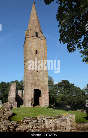 L antico priorato chiesa a Restenneth, ritiene che sia stata fondata da Nechtan, re del Picts circa 715. Foto Stock