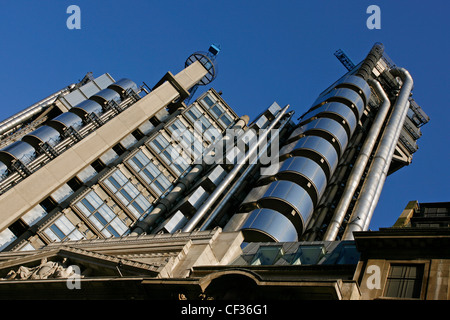 Il Lloyds edificio progettato da Richard Rogers. Foto Stock