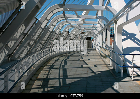 Il White Horse bridge allo Stadio di Wembley Station di Londra. Foto Stock