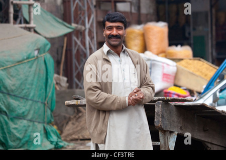 Uomo pakistano, Islamabad, Pakistan Foto Stock