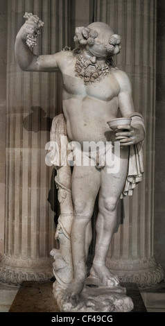 Drunken Silenus Roman 2 cent annuncio ispirato dalla colata di satiro di Prassitele Foto Stock