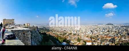 Acropoli di Atene, Grecia Foto Stock