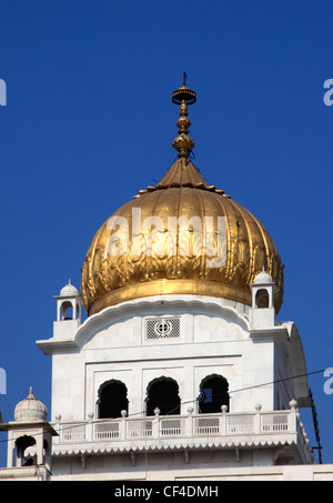 India, Delhi, Gurdwara Bangla Sahib, tempio sikh, Foto Stock