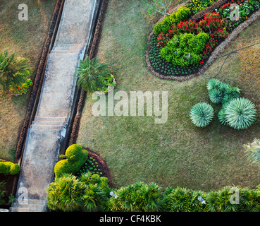 Nel giardino Foto Stock