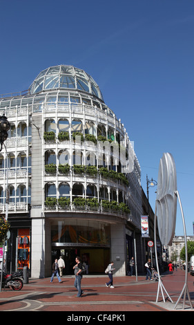 Stephen's Green Shopping Centre, situato in posizione centrale nel cuore della più prestigiosa zona dello shopping della città di Dublino. Foto Stock
