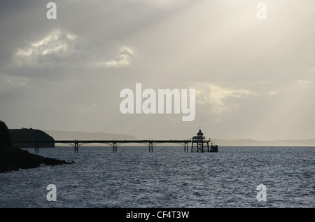 Clevedon Pier vicino a Bristol. Foto Stock