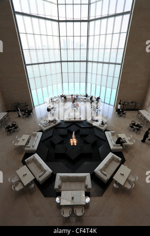 All'interno del Museo di Arte Islamica a Doha, in Qatar Foto Stock