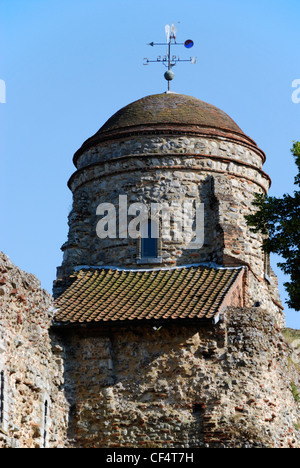 La cupola sul castello di Colchester. Colchester castello è ora un museo pubblico mostrando Colchester sua storia dall'Età della Pietra alla Foto Stock