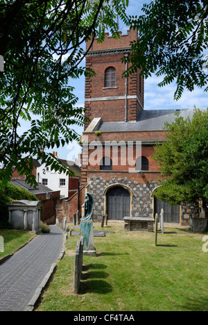 Chiesa della Santa Trinità in Guildford. La chiesa contiene la tomba di notevole di George Abbot 1562-1633 (Arcivescovo di Canterbury e b Foto Stock