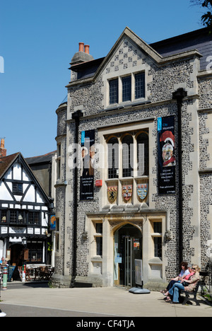 Winchester City Museum nel centro della citta'. Foto Stock