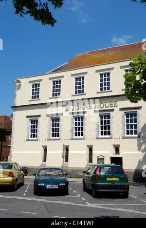 St John's House, un grado l edificio elencato in Winchester con link torna al X secolo quando il sito su cui la presente Foto Stock