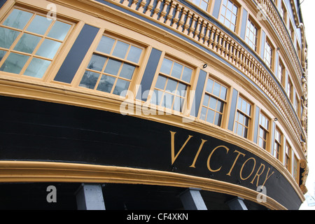 HMS Victory Foto Stock