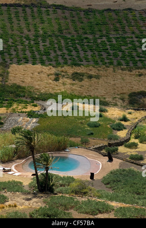 Valle di Monastero, Isola di Pantelleria, Trapani, Sicilia, Italia Foto Stock