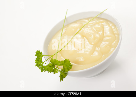 Gustosa zuppa di zucchine Foto Stock