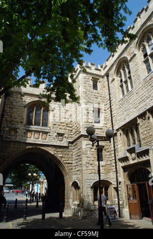 Il Museo dell'Ordine di San Giovanni a St Johns Gate in Clerkenwell. Foto Stock