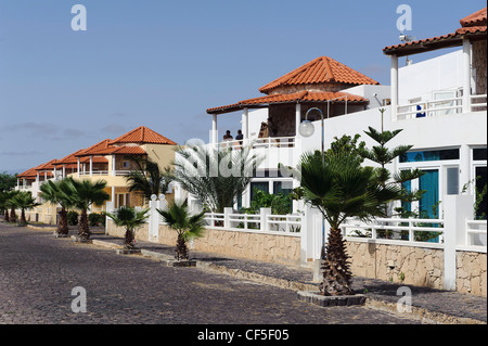 Complesso per ferie Murdeira, Isola di Sal, Isole di Capo Verde, Africa Foto Stock