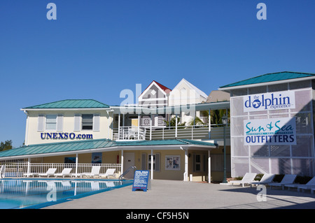 Freeport, Bahamas - UNEXSO delfinario Foto Stock