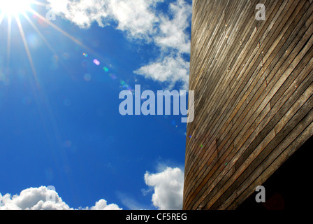 Vista esterna del Lewis Glucksman Gallery di Cork. Foto Stock