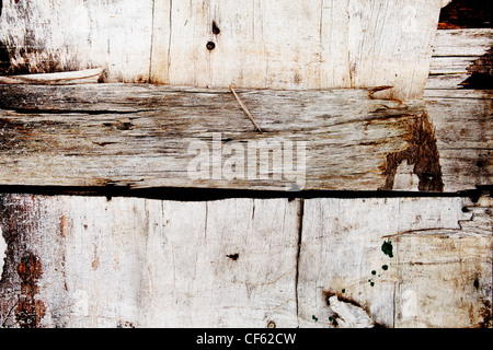 Un vecchio modello di legno Foto Stock