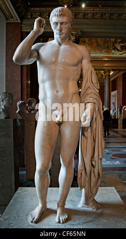 Statua funeraria e nipote di onorario Marcello primo tipo di Imperatore Augusto da 27 - 14 BC Roman Roma Italia Italiano Foto Stock
