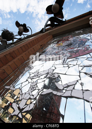 Vista di Afflecks Palace in Manchester. Foto Stock