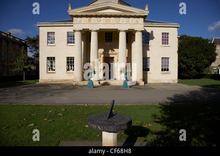 Maitland Robinson Biblioteca a Downing College. Il collegio è stata fondata nel 1800 ed è rinomato per la sua forte e legale Medic Foto Stock