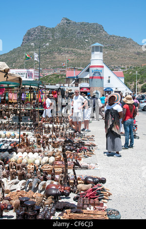 Hout Bay un Western Cape località balneare e porto di pesca del Sud Africa Foto Stock