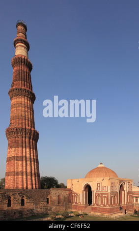 India Delhi Qutb Minar, Alai Darwaza, Foto Stock