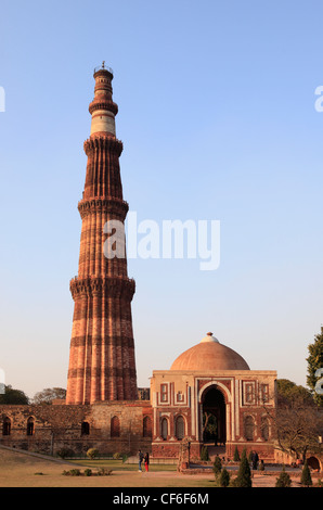 India Delhi Qutb Minar, Alai Darwaza, Foto Stock