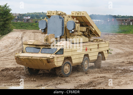 SA-8 GECKO 9K33M3 Osa-AKM superficie aria sistema di missile SAM Foto Stock