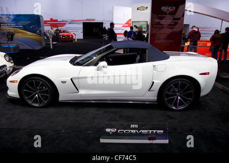 2013 Chevrolet Corvette. 2012 Chicago Auto Show. Foto Stock