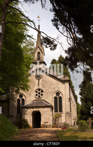 Regno Unito, Gloucestershire, Stroud, Slad Trinità Santa Chiesa Parrocchiale Foto Stock