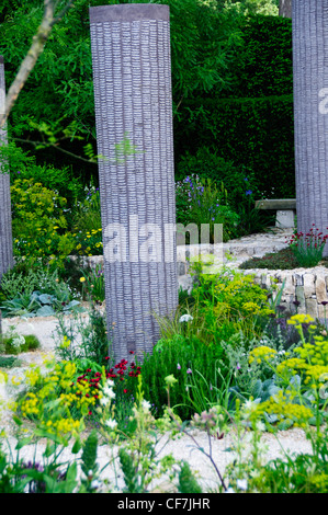 Il Daily Telegraph Garden,RHS Chelsea Flower Show,formalmente conosciuto come il grande spettacolo primaverile,un evento di cinque giornate di Maggio,Chelsea Foto Stock