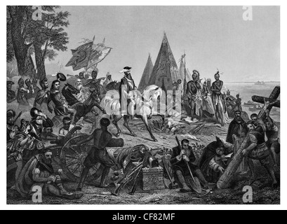 Hernando De Soto il conquistador spagnolo alla scoperta del fiume Mississippi Foto Stock