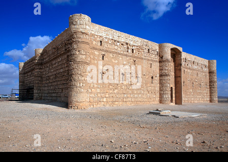 Medio Oriente, medio-orientale, Giordania, Giordani, Qasr Kharana, Qasr al-Haraneh, Qasr al Harrana, Qasr al Kharanah, Kharaneh, Hran Foto Stock