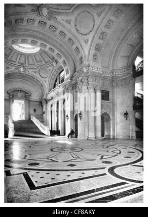 1927 Lobby Principale Bancroft Hall US Naval Academy Foto Stock