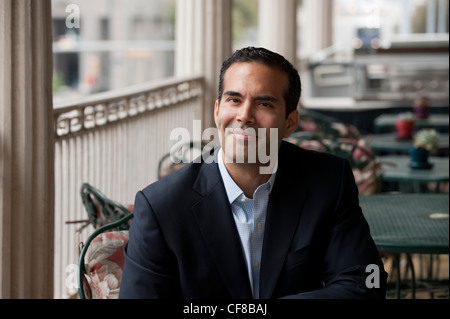 Ispanico il repubblicano George P. Bush, figlio dell ex governatore della Florida Jeb Bush e nipote di ex U.S. Il Presidente George W Bush Foto Stock