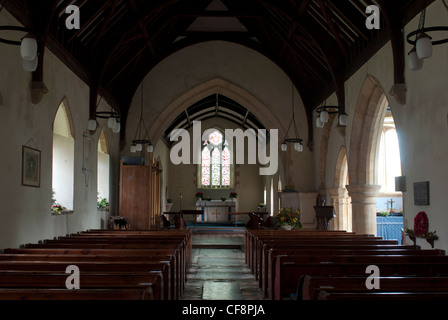 St. Denys Chiesa, Little Compton, Warwickshire, Inghilterra, Regno Unito Foto Stock