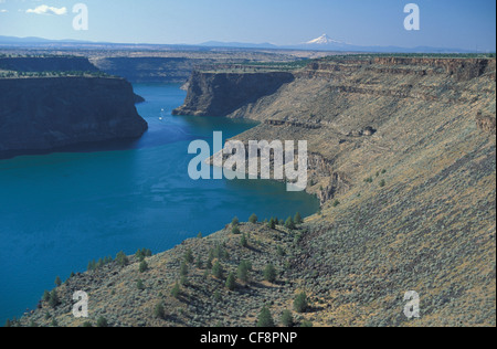 Il lago di Billy Chinook, Cove Palisades, Parco Statale, Madras, Oregon, Stati Uniti d'America, Stati Uniti, America, Lago, natura Foto Stock