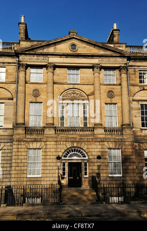 Bute House, il Primo ministro è residenza ufficiale, Charlotte Square, Edimburgo, Scozia Foto Stock