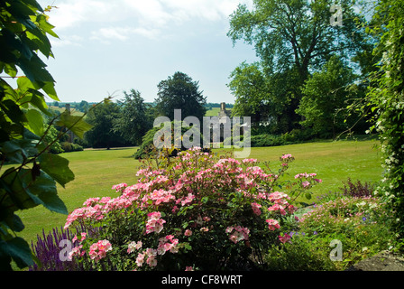 I giardini in West Dean College motivi nelle vicinanze del Chichester, West Sussex, Regno Unito Foto Stock